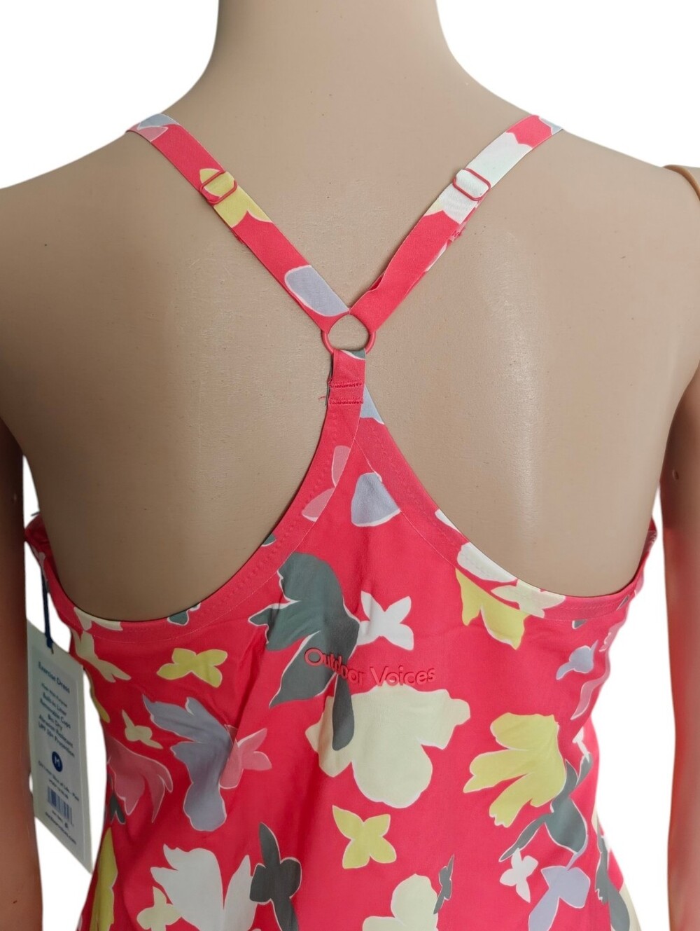 NWT Outdoor Voices Exercise Dress Medium Slice of Life Pink Floral UPF 50+ New - Picture 9 of 16